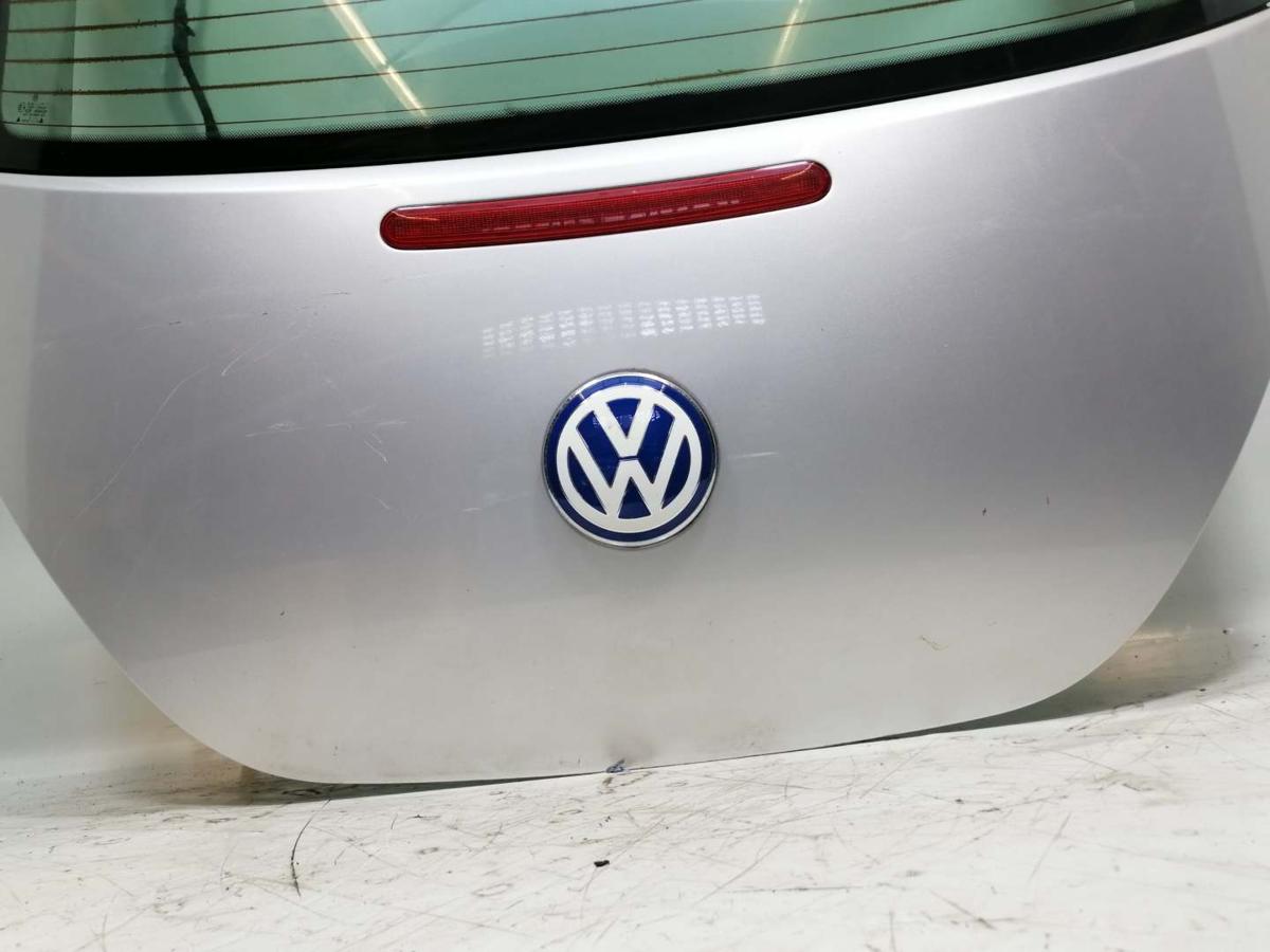 VW New Beetle original Heckklappe mit Heckscheibe Silber Bj.2000